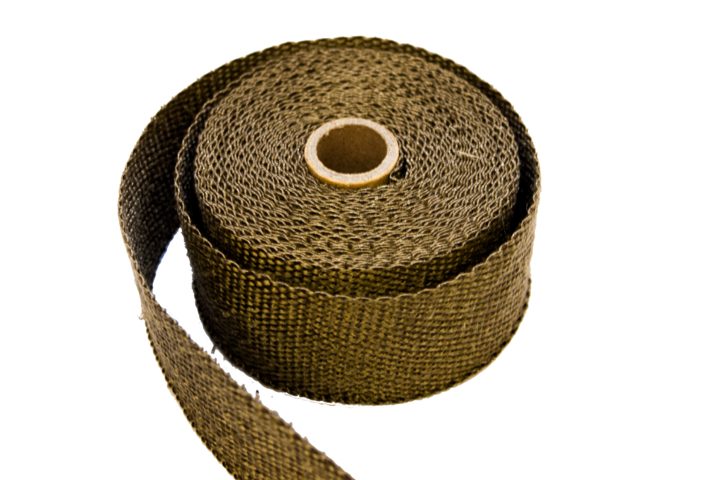 TAN High Temperature Header Exhaust Pipe Insulation Wrap Roll Tan 1/16 X 2 X 50 Thermal Zero