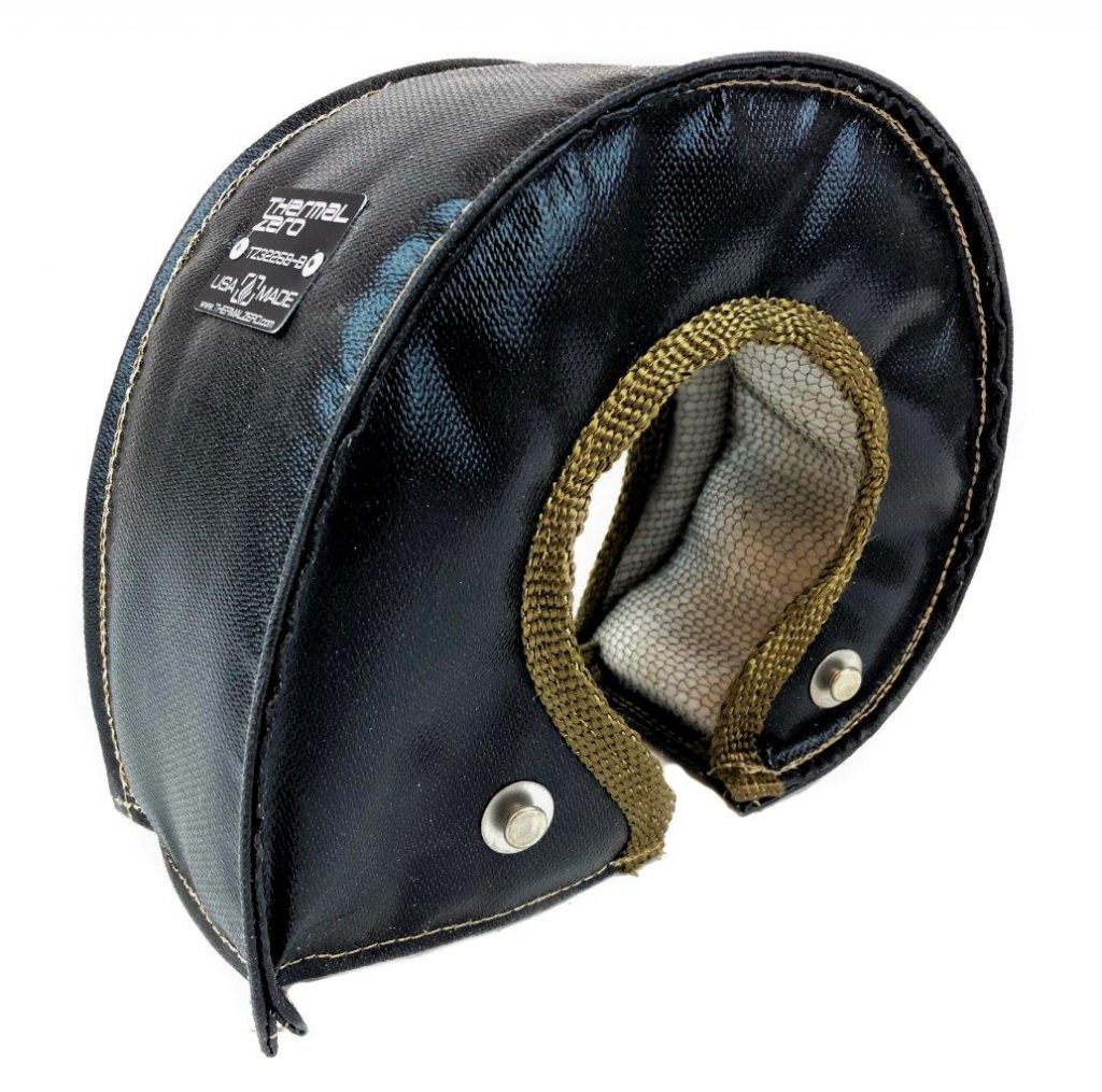 Universal T4 Turbo Blanket for Externally Wastegated Turbine Housing Thermal Zero Inc