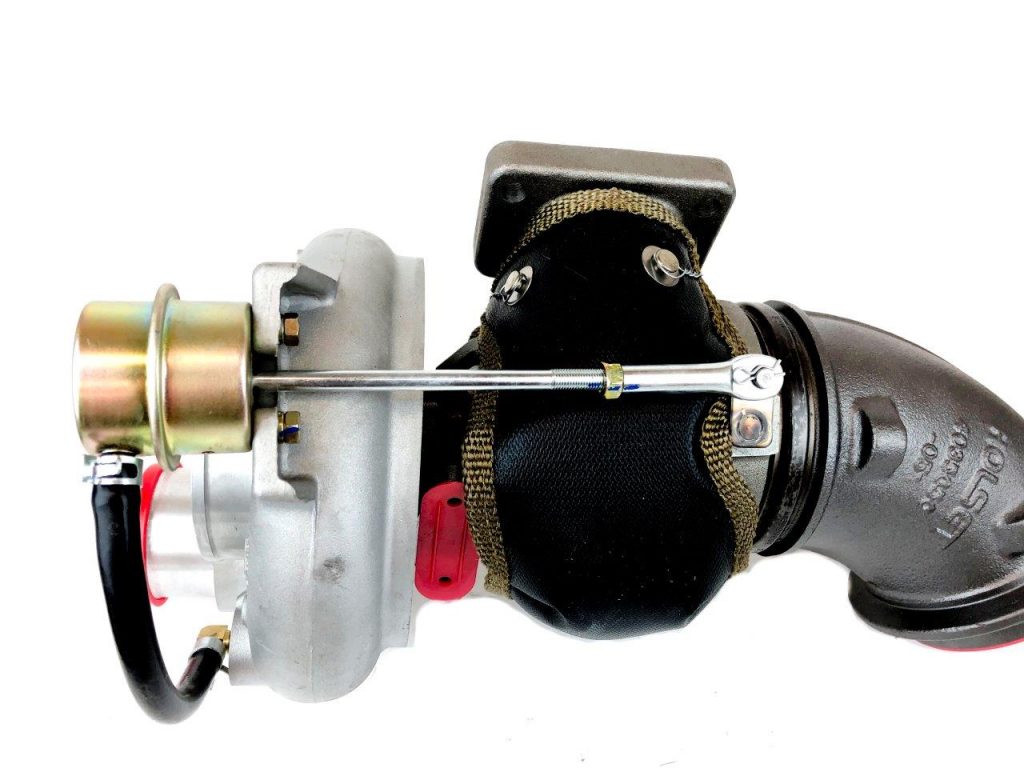 Holset HE351CW / HY35W Turbo Blanket Black Thermal Zero Inc