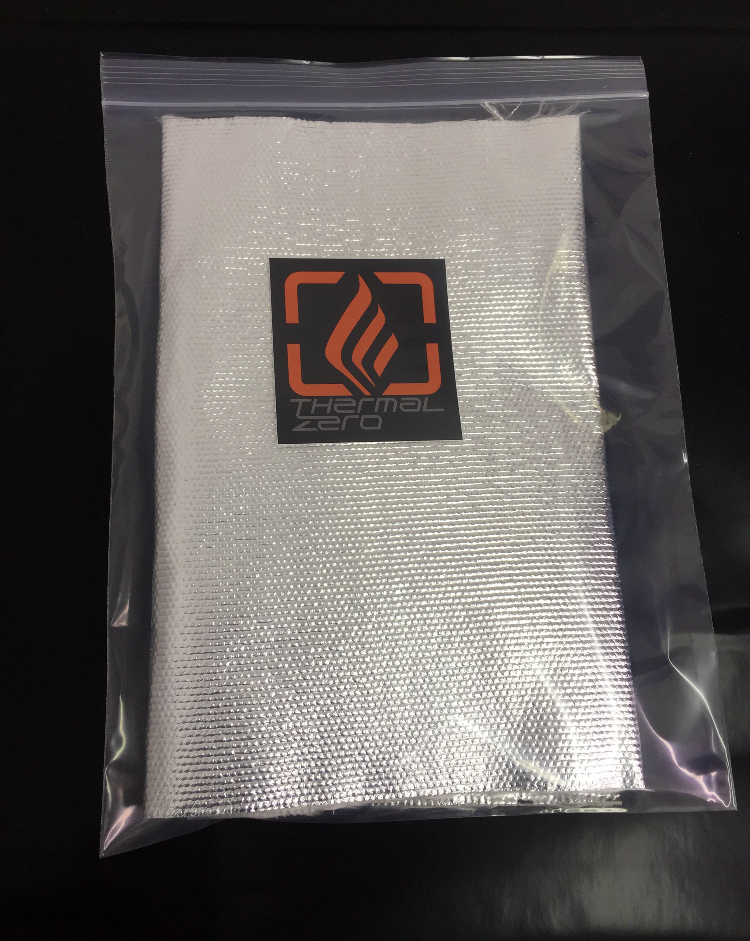 Aluminized Heat Blanket Material 36 inch x 36 inch | Thermal Zero